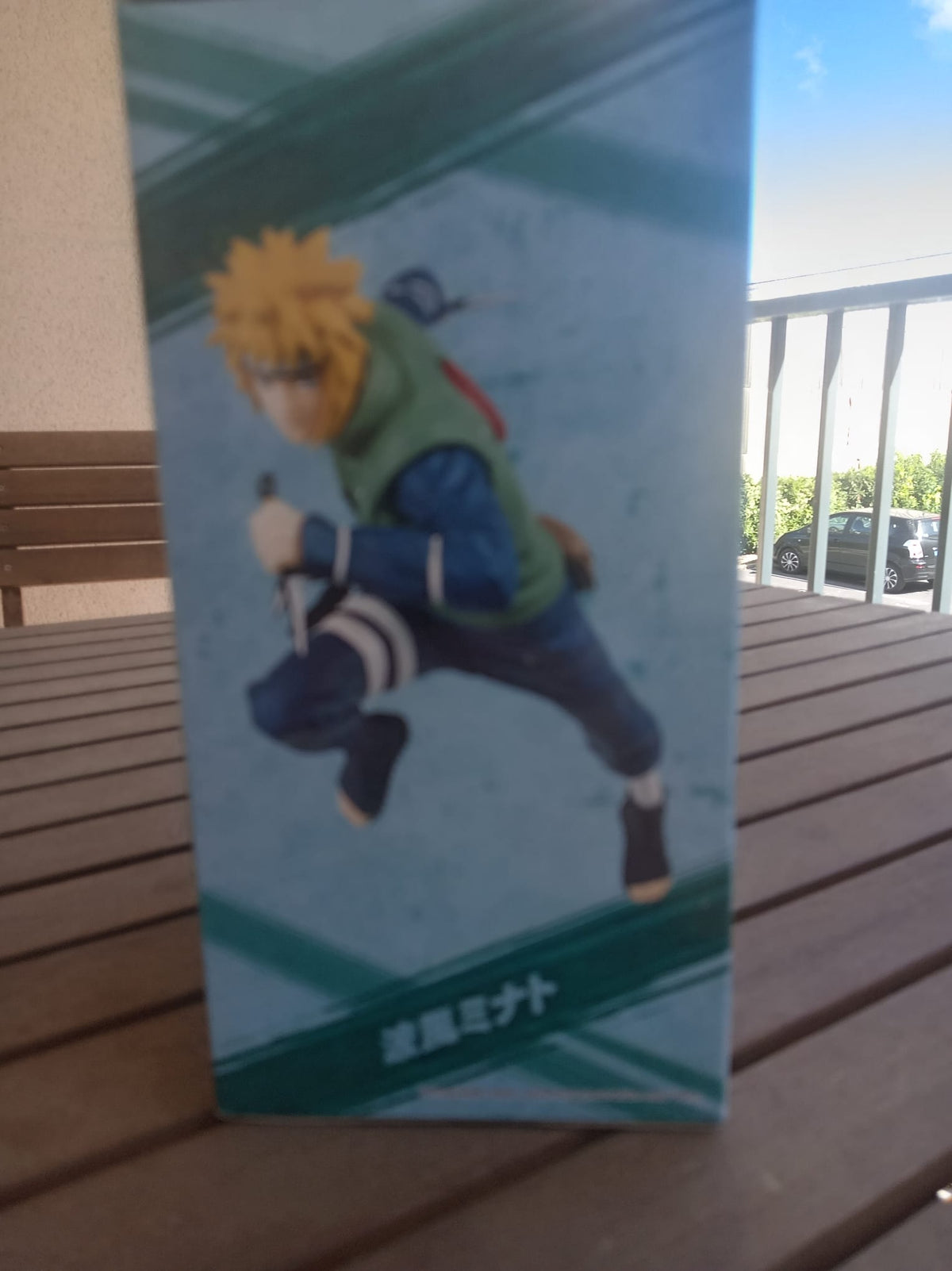 Figurine Naruto Vibration Stars Namikaze Minato Bandai - côté