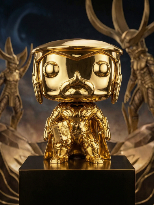 Funko Pop Marvel Studios – Thor Gold Chrome #381 | The First Ten Years