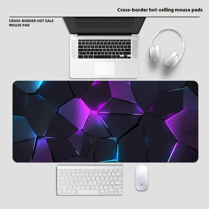 Tapis de souris gaming XXL BoxShop, design 16, motif voiture