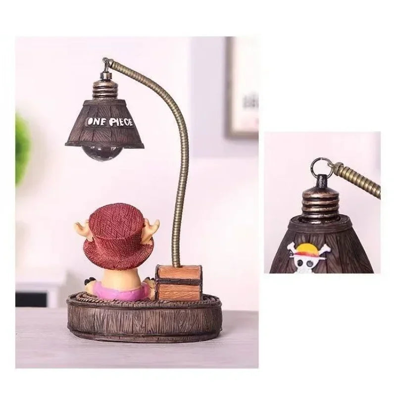 Veilleuse LED 3D One Piece, gravure Chopper détaillée
