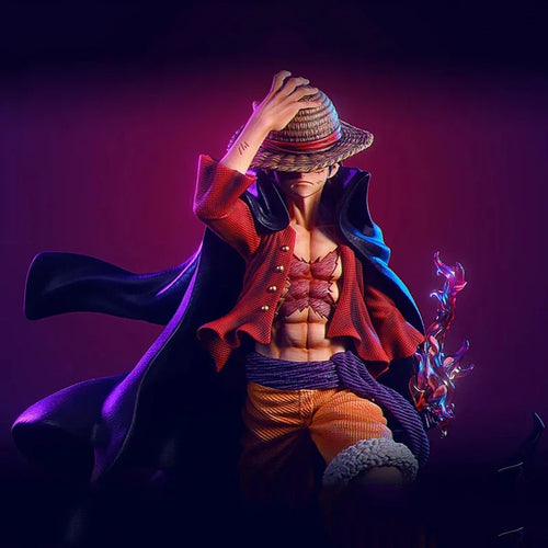 Figurine Luffy Empereur – One Piece | 25 cm PVC Collector