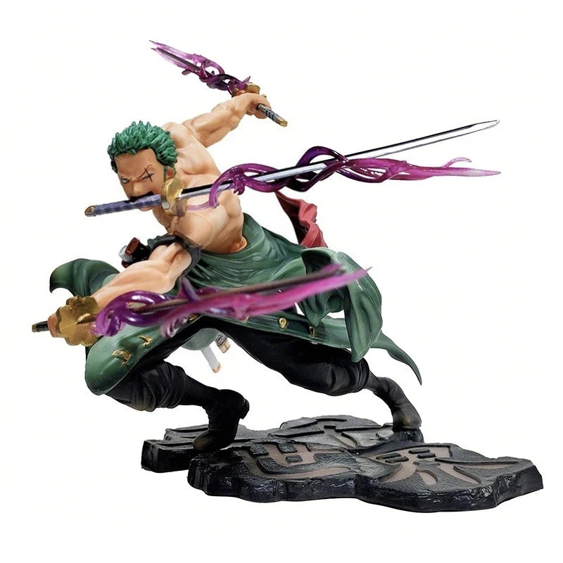 Figurine Roronoa Zoro One Piece 10cm, échelle de taille