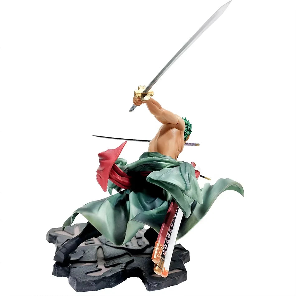 Figurine Roronoa Zoro One Piece 10cm, vue arrière
