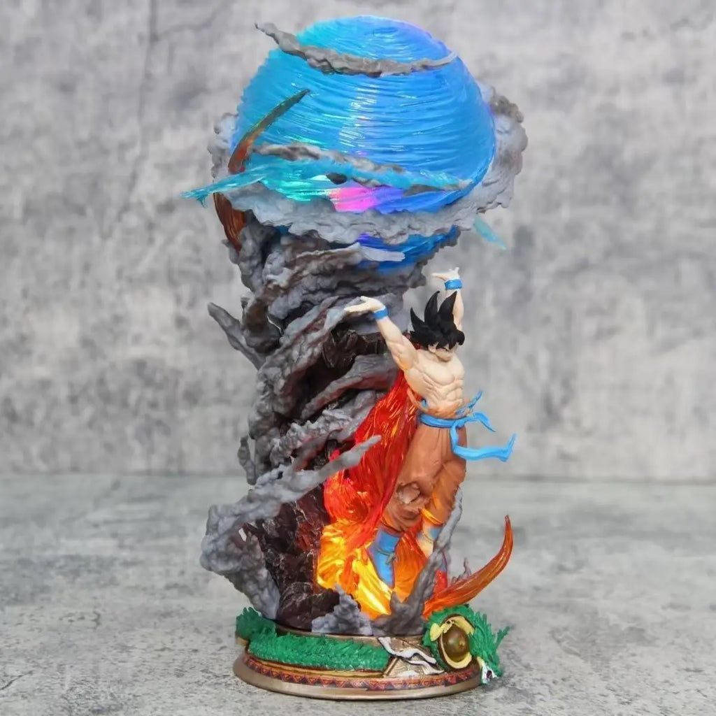Figurine Dragon Ball Goku, posée sur son socle