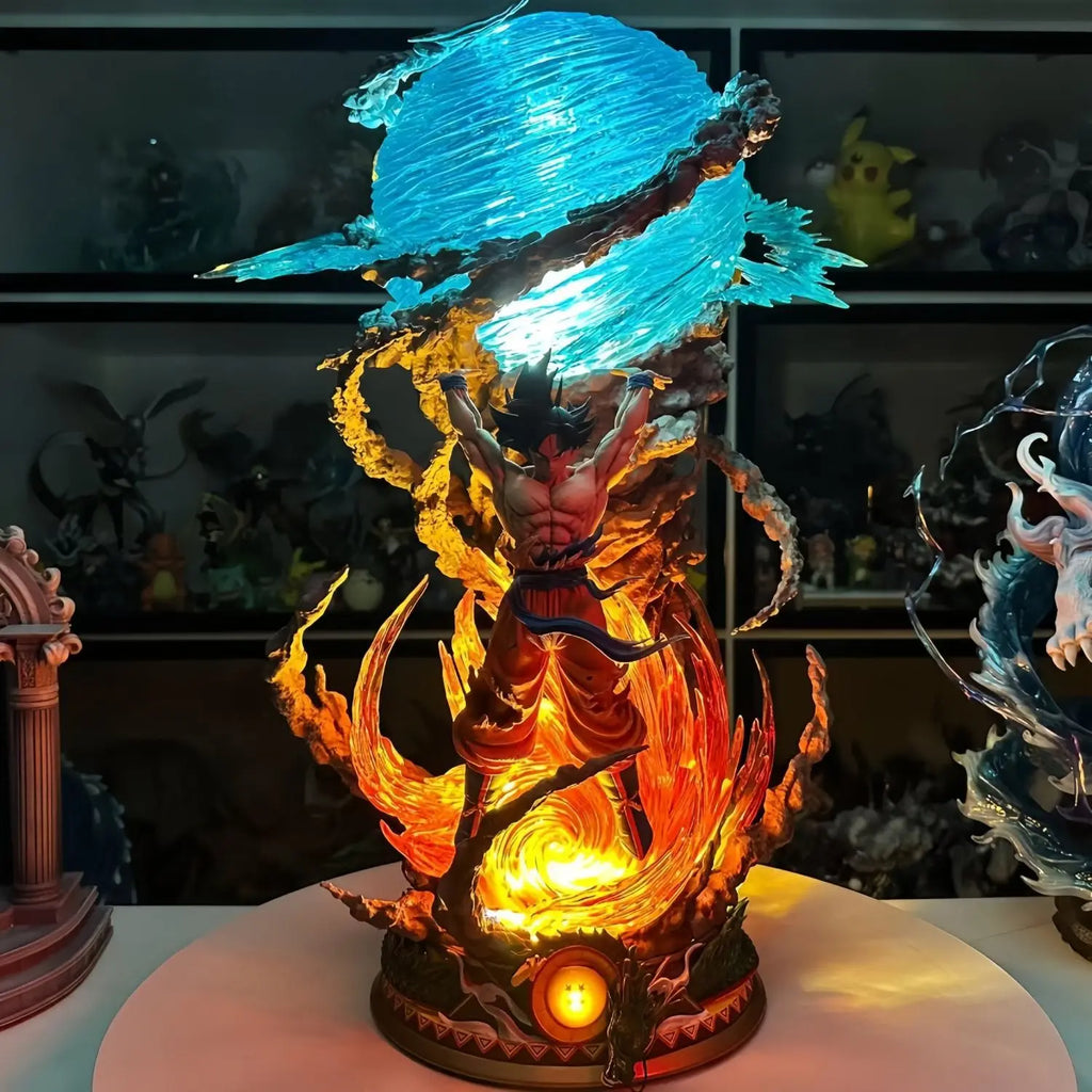 Figurine Dragon Ball Son Goku Lumineux, vue de face