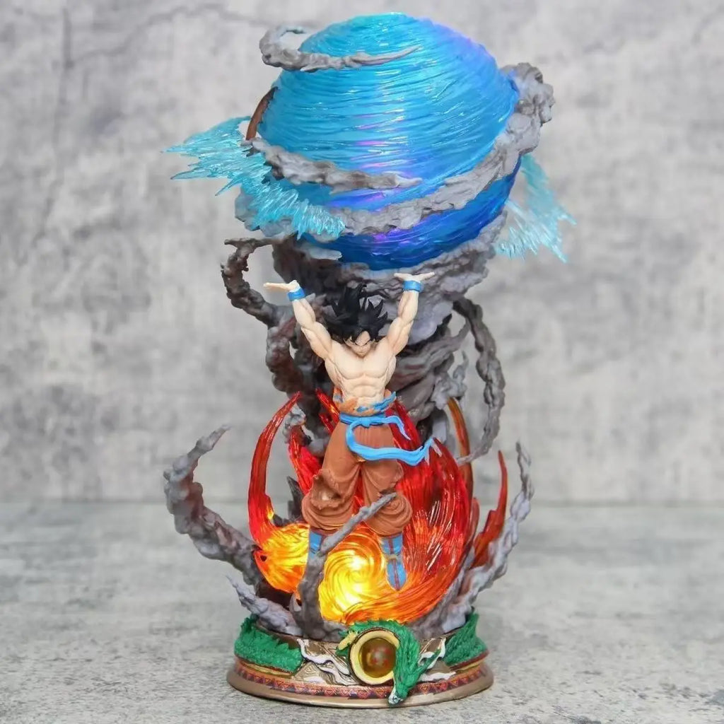Figurine Dragon Ball Goku, vue de profil