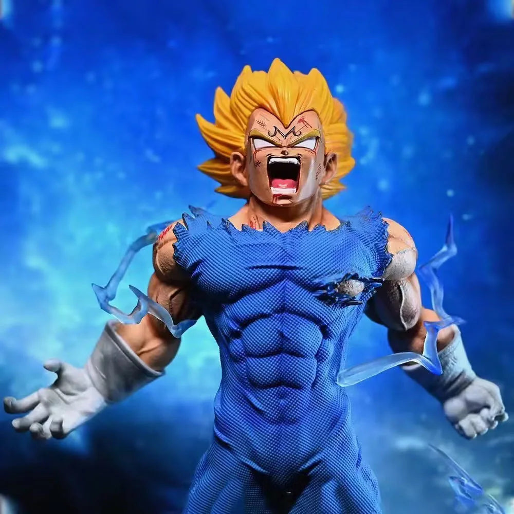 Figurine Majin Vegeta Dragon Ball Z, détail des mains