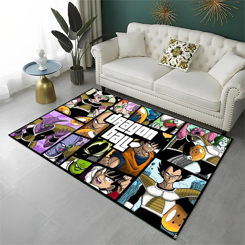 Tapis Anime Dragon Ball Z – Carpet Gaming & Déco Collector
