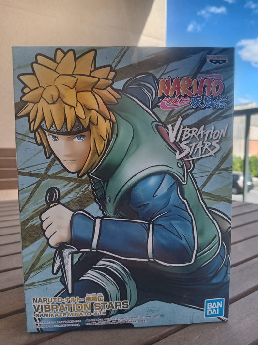 Figurine Naruto Vibration Stars Namikaze Minato Bandai - face