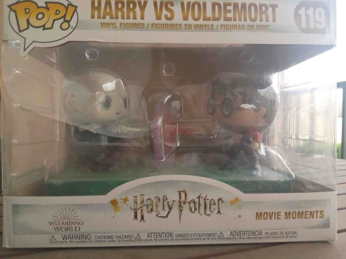 Funko POP! Harry Potter – Harry vs Voldemort #119 | Movie Moments Édition Limitée