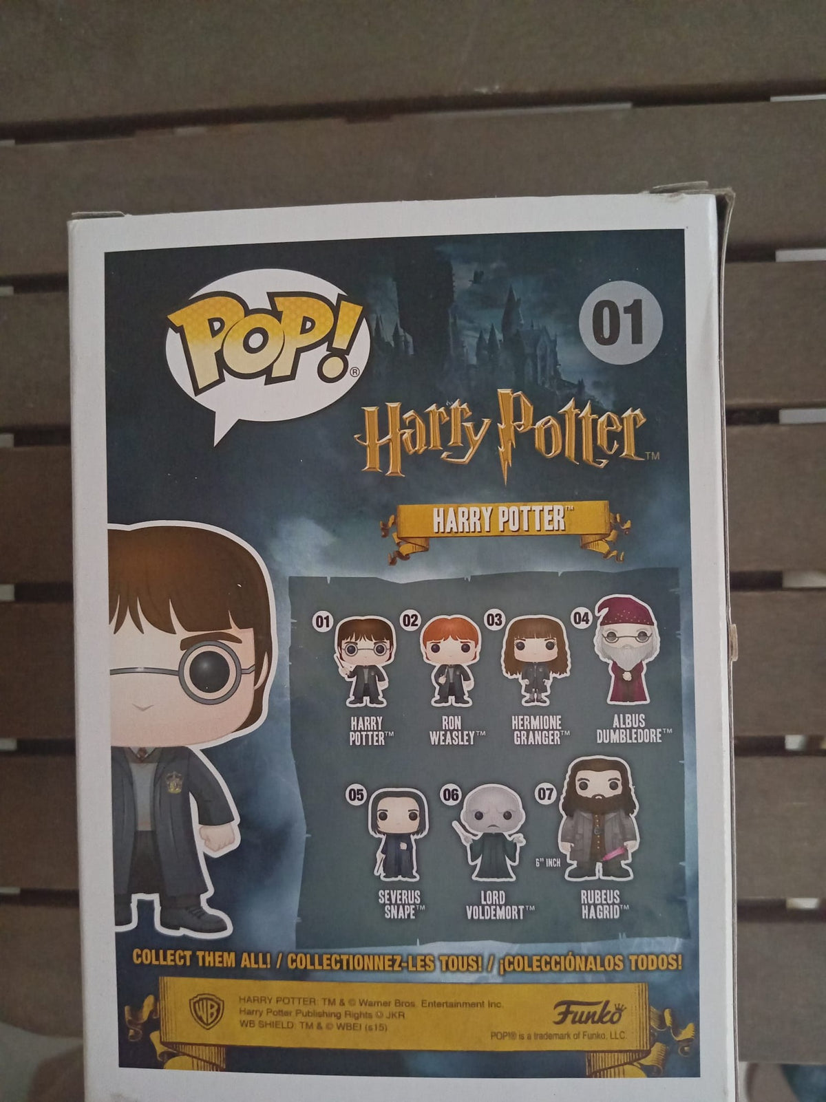 ⚡ Funko Pop! Harry Potter n°01 – HARRY POTTER ⚡
