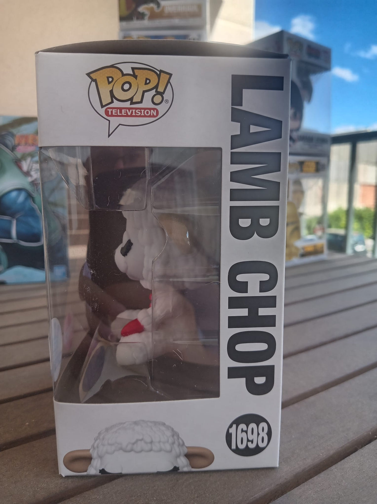 Funko Pop Television Lamb Chop #1698 Flocked - Funko Exclusive NEUF