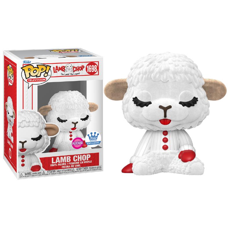 Funko Pop Television Lamb Chop #1698 Flocked - Funko Exclusive NEUF