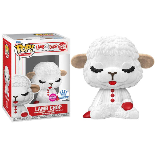 Funko Pop Television Lamb Chop #1698 Flocked - Funko Exclusive NEUF