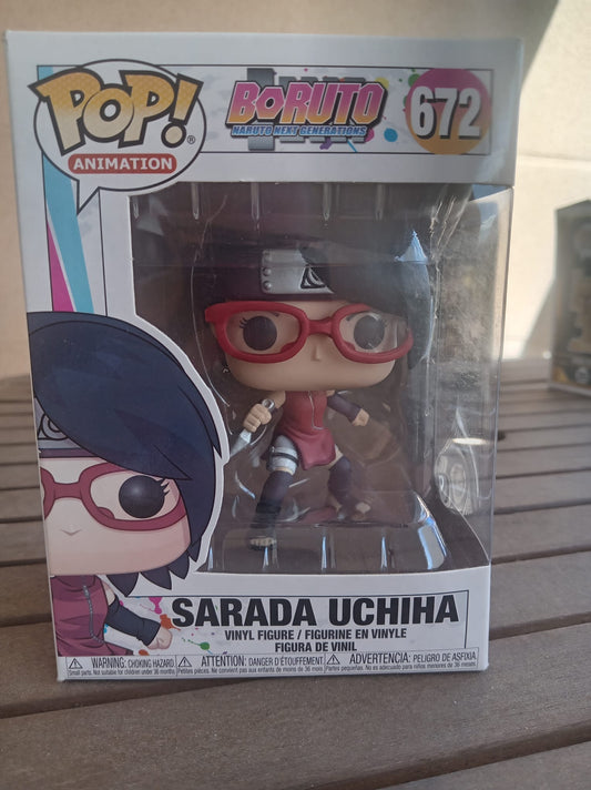 Funko Pop! Sarada Uchiha #672 – Boruto: Naruto Next Generations